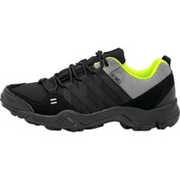 Herren atmungsaktive Wanderschuhe Schwarz-Grün 41
