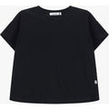 Kurz geschnittenes T-Shirt regular-fit mit Rundhalsausschnitt