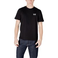 Ea7 Herren T-Shirt Schwarz 483542, Größe XXL