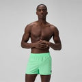 Short de bain Homme Retro 33 cm uni vert