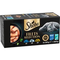 Sheba Filets 36 x 60 g - Mix I (3 varianti)