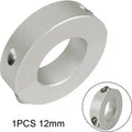 1PC Ring Shaft Collar With Screw Adjustment Shaft Clamp Locking Ring 12-38mm Smooth Body Aluminum Alloy Linear Motion Clamp