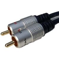 0.5m Stereo Audio Phono Cable - 2x phono