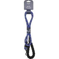 Weird Fish Wilf Reflective Rope Dog Lead Cobalt Blue Size ONE