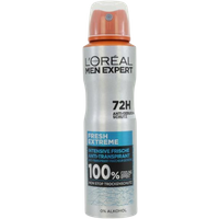 L'OrÃ©al Men Expert Fresh Extreme 72H Anti-Perspirant Deodorant Spray - 150 ml