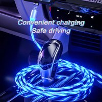 Magnetic 3-in-1 Fast Charging Cable with LED Indicator