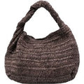 Woven rafia shoulder bag