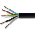 Zexum 0.75mm 5 Core Black Cable Flexible 3185Y - 10 Meter