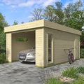Premium houten garage – duurzaam, functioneel en tijdloos in design | Premium houten garage