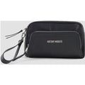 BORSA POUCH IN NYLON E SIMILPELLE