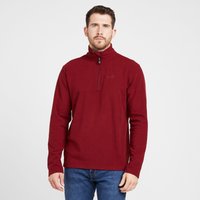 Peter Storm Men's Bracken Half Zip Fleece, Red