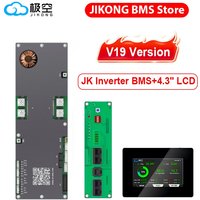 JK Inverter BMS 8S 9S 10S 11S 12S 13S 14S 15S 16S Smart BMS 100A 150A 200A Li-ion LiFePo4 New Energy BMS 1A 2A Active Balance