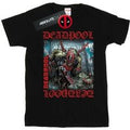 Marvel  Here Lies Deadpool  women's  in Black
