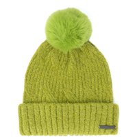Weird Fish Blagdon Sparkle Bobble Hat Woodbine Size ONE