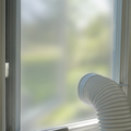 Frosted Made To Measure Air Conditioning Window Panel - 5.0 mm - Opal Frosted