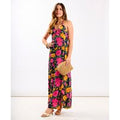 Pink Floral Maxi Dress | Clothing Size: 16