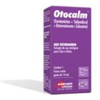 Otocalm Solução Otológica Cães e Gatos - 14 ml