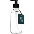 Clear Glass Pump Bottle