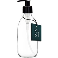 Clear Glass Pump Bottle