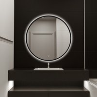 Home Deluxe Espejo LED redondo DUBI - 100 cm