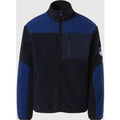 North Sails - Felpa con zip e dettagli in teddyNorth SailsNavy blueS
