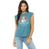 Duke of Uke Women's Flowy Capped Sleeve Tee