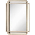 Champagne Silver Leaf Mirror