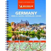 Germany. Benelux, Austria, Switzerland, Czech republic. Road atlas. Ediz. a spirale