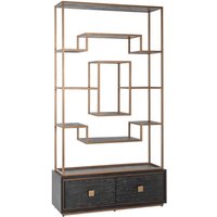 Luxury Brass Detailed Display Unit