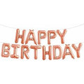 Happy Birthday ballon Rosé (40CM)
