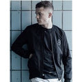 Coats / Jackets St Gerald Bomber Jacket in Black - Saint & Sinner / M - Tokyo Laundry