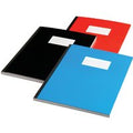 Schrift Qbasic met harde kaft A4 160blz lijn assorti