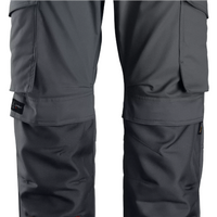 Snickers Service Trousers+ Knee Pockets - Steel Grey/Steel Grey - 154