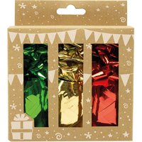 Cadeauversieringsset 12-delig 3 kleurig