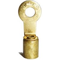 Rajah Spark Plug Ring Terminal Brass 7mm Cable