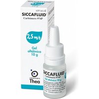 Siccafluid 2,5 Mg/G Gel Oftalmico Flacone Da 10 Mg