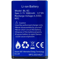 Original Battery TTBL5C 1000mah for TTfone TT760
