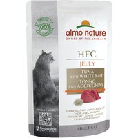 Almo Nature HFC Jelly vrečke 6 x 55 g - Tuna & mlade sardele
