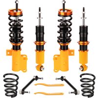 Compatible for Chevrolet Camaro 2010-15 Adj. Height Coil Springs Struts Coilover Kits