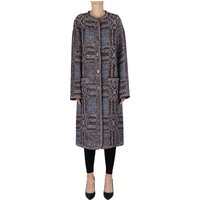 Jacquard cloth coat