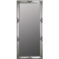 Casa Padrino Baroque mirror silver with beautiful antique ornaments H. 162 cm - Handmade