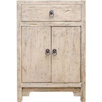 Casa Padrino Landhausstil Kommode Naturfarben 50 x 40 x H. 75 cm - Landhausstil MÃ¶bel