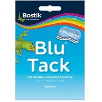 Bostik Blu Tack Original Mastic Adhesive Non-toxic Handy Pack 60g Ref