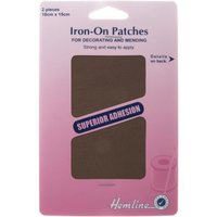 Hemline Cotton Twill Patches Khaki
