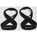 Straps per sollevamento pesi a forma di 8 MyProtein - Nere - L (> 7.5'')