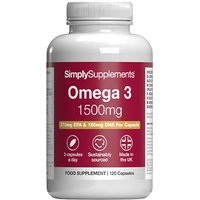 High Strength Omega 3 1500mg (120 Capsules)