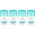 VICHY No Marks Roll-on Deodorant Set 4 x 50ml
