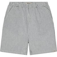 Huttelihut Gestreepte Kinder Shorts – Luchtige Zomershort – Dark Navy - 116