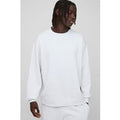 Basic Oversized Crew Neck Sweatshirt, Gris