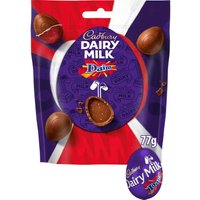 Cadbury Dairy Milk Mini Daim Chocolate Eggs Bag 77g